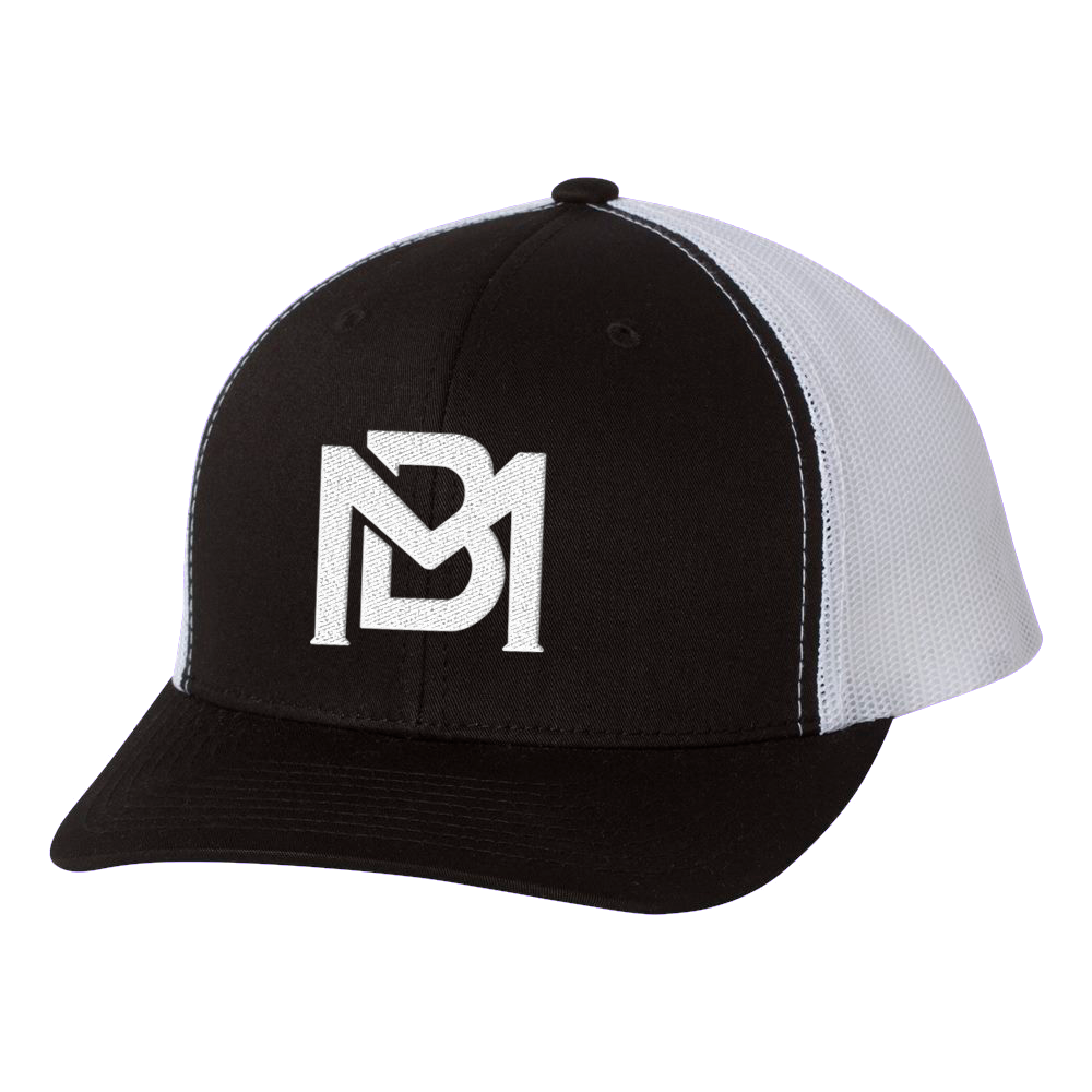 BM Black Trucker Hat