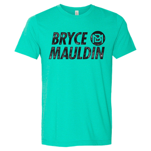 Bryce Mauldin Sea Green Logo Tee